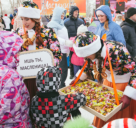 Более 35 тысяч красноярцев посетили Масленицу в Татышев-парке!