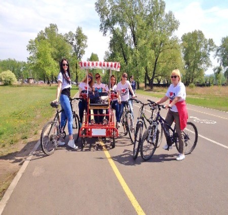 Сезон велопроката в Татышев-парке открыт!