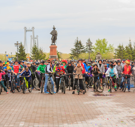 По центральным улицам Красноярска проедет масштабный велопарад