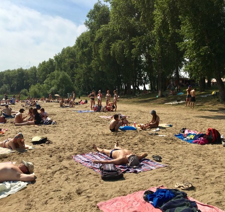 ​​​​В Татышев-парке стартовал пляжный сезон