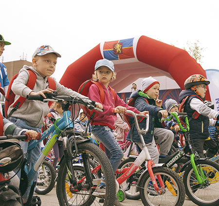 В Татышев-парке пройдёт детский велопарад, посвящённый Дню защиты детей