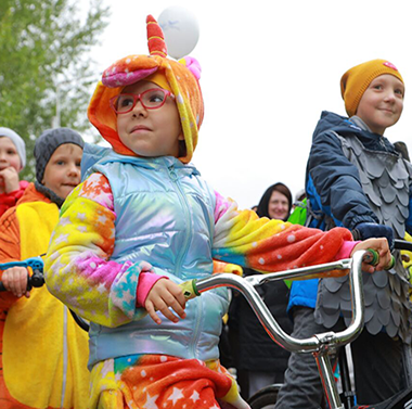 Детский велопарад